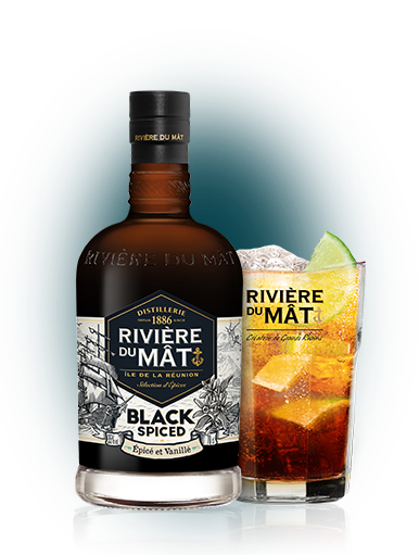 Rhum black spiced RIVIERE DU MAT : la bouteille du 70cL à Prix Carrefour